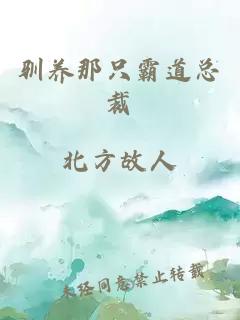 馴養(yǎng)那只霸道總裁