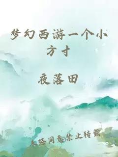 夢幻西游一個小方寸