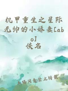 機(jī)甲重生之星際元帥的小嬌妻[abo]