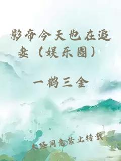 影帝今天也在追妻（娛樂(lè)圈）