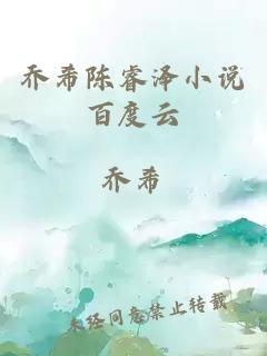 喬希陳睿澤小說百度云
