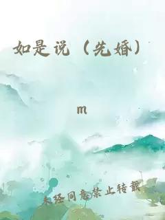 如是說（先婚）