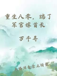 重生八零，踹了軍官嫁首長