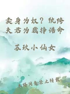 賣身為奴？紈绔夫君為我掙誥命