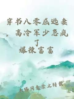 穿書(shū)八零成逃妻，高冷軍少急瘋了
