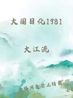 大國日化1981