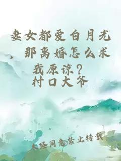 妻女都愛(ài)白月光，那離婚怎么求我原諒？