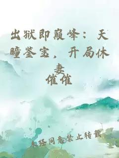 出獄即巔峰：天瞳鑒寶，開局休妻