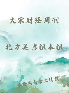 大宋財經(jīng)周刊