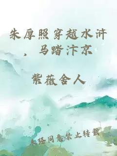 朱厚照穿越水滸，馬踏汴京