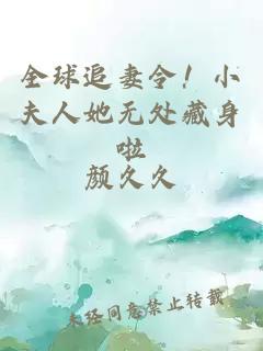 全球追妻令！小夫人她無處藏身啦