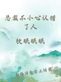總裁不小心認錯了人