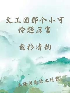 文工團(tuán)那個(gè)小可憐超厲害