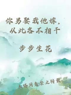 你另娶我他嫁，從此各不相干