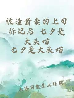 被渣前妻的上司標記后 七夕是大頭喵