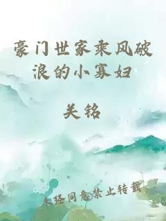 豪門世家乘風(fēng)破浪的小寡婦