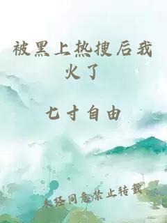 被黑上熱搜后我火了