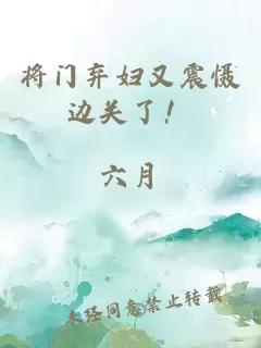 將門棄婦又震懾邊關(guān)了！