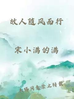 故人隨風(fēng)而行