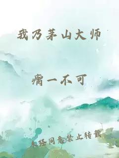 我乃茅山大師