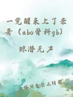 一覺醒來上了親哥（abo骨科gb）
