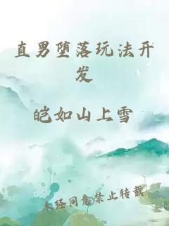 直男墮落玩法開發(fā)
