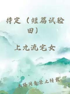 待定（短篇試驗田）