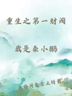 重生之第一財閥