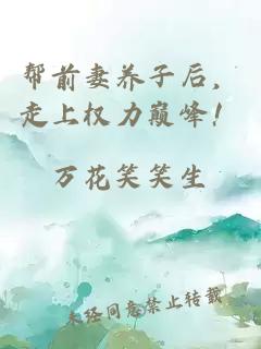 幫前妻養(yǎng)子后，走上權(quán)力巔峰！