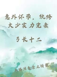 意外懷孕，紈绔大少實(shí)力寵妻